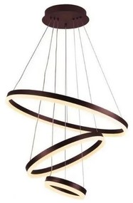 Lustră LED dimabilă pe cablu LED/85W/230V 3000-6500K + telecomandă