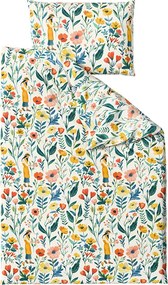 Lenjerie de pat din bumbac FLOVINA POLY colorata Dimensiune lenjerie de pat: 2 buc 70 x 90 cm | 200 x 220 cm