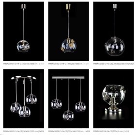 Lustra, Pendul design LUX decorativ PRIMAVERA 01-CH