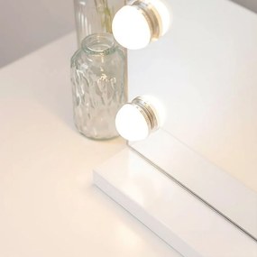 Oglindă LED HOLLYWOOD White