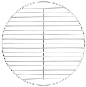 vidaXL Grill pentru grătar rotund, Ø34,5 cm, oțel inoxidabil 304