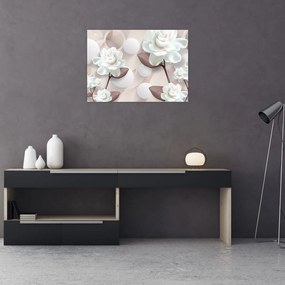 Tablou - Flori de trandafir (70x50 cm)