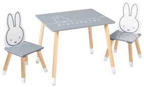 Set de mobilă pentru copii 3 buc. Miffy – Roba