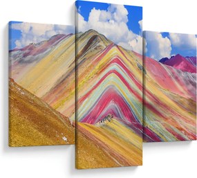 Tablou - Muntele Curcubeu, Peru (90x60 cm)