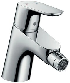 Baterie bideu, Hansgrohe, Focus, cu ventil click-clack, crom