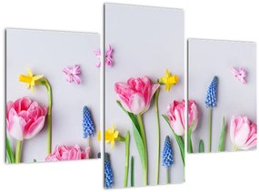Tablou - Flori de primăvară (90x60 cm)