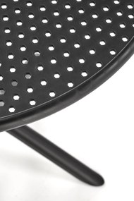 Masă de grădină Caviar (negru) (pentru 2 persoane). 1092375