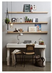 Raft în culoare naturală pentru fotografii din lemn masiv de stejar 170 cm Photoframe – vtwonen