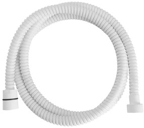 Furtun de duș alb din alamă Powerflex – Sapho