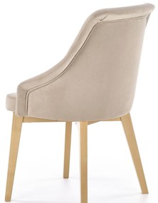 Scaun tapitat Toledo 2 Beige - h86 cm