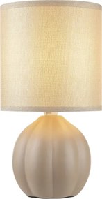 Brilliant - Lampă de masă DUNE 1xE14/20W/230V bej
