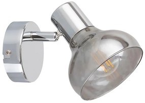 Rabalux 5555 - Aplică perete HOLLY 1xE14/40W/230V crom lucios