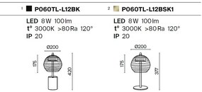 Veioza LED design modern decorativ Mystic