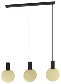 Lustră LED pe cablu Eglo 900402 SARONA 3xGU10/4,5W/230V 3000K