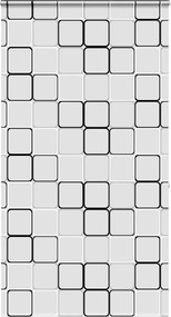 vidaXL Jaluzea cu role de duș cu casetă 140x240 cm lățime materială