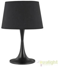 Veioza, lampa de masa moderna LONDON TL1 BIG NERO 110455