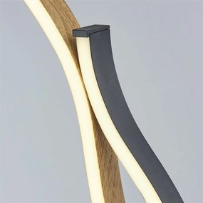 Veioza, Lampa de masa LED design modern Bloom Swirl