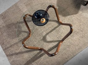 Masuta de cafea design modern Walnut Round