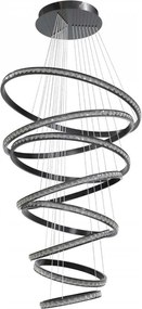 Lustra LED casa scarii design circular AZALEA 3-STEP DIMM