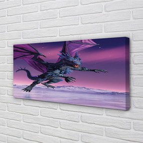 Tablouri canvas Dragon cer colorat