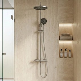 Set dus Rea Lungo Stripe Brush Nickel