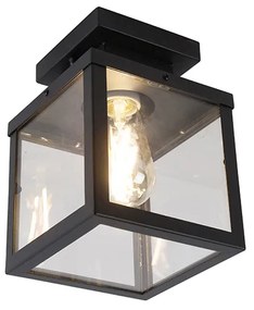 Plafoniera exterioară inteligentă industrială neagră incluzând ST64 Wifi - Rotterdam