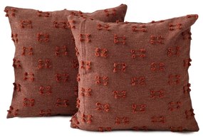 Fețe de pernă 2 buc. 43x43 cm Tuffet – Mioli Decor