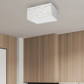 Plafonieră SENSO 2xE27/60W/230V alb