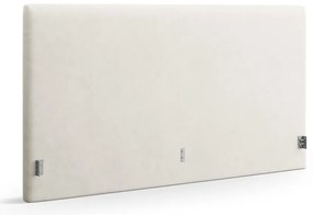 Tăblie de pat crem tapițată 150,5x100 cm Remo – Micadoni