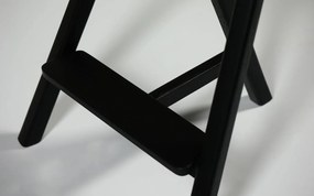 Scaun lemn masiv Venom, 55 × 35 × 72 cm