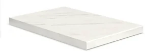 Blat bucatarie latime 60cm WHITE MARBLE