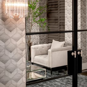 Fotoliu elegant design LUX Cesare, pebble grey 111012 HZ