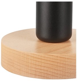 Veioză neagră/în culoare naturală - LAMKUR