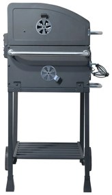 Grătar pe cărbuni cu grill din fontă Cattara Royal