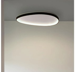Plafonieră LED Ideal Lux GEMINI LED/42W/230V d. 81 cm CRI 90 negru