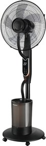 Ventilator cu picior Klausberg KB-9043, funcție de umidificare, 40 cm, negru