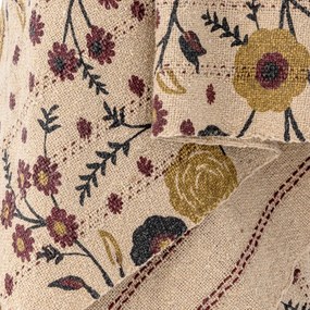 Pătură maro din bumbac reciclat 130x160 cm Eydis – Bloomingville