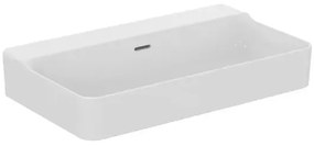 Lavoar suspendat Ideal Standard Atelier Conca 80 cm alb lucios cu orificiu preaplin