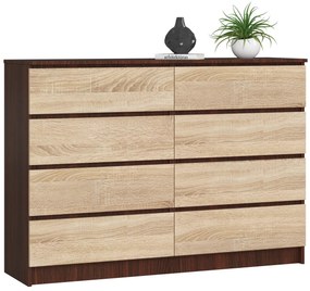 Comodă Keanu III (wenge + Stejar sonoma). 1069386