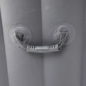 Cada cu hidromasaj gonflabil, gri/alb, 4-6 pers., 1000 l, KAMINO NEW TYP 2