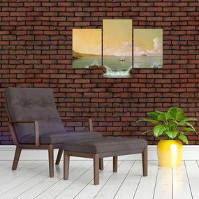 Tablou - Martin Johnson Heade, Rio de Janeiro Bay, reproducere (90x60 cm)