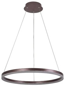 Lustră LED dimabilă pe cablu Brilagi CIRCLE LED/42W/230V 3000-6500K maro + telecomandă
