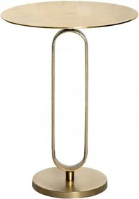 Masuta laterala din aluminiu Elegance 60cm auriu