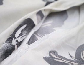 Lenjerie de pat din microfibra BLACK BUTTERFLY crem Dimensiune lenjerie de pat: 2 buc 70 x 80 cm | 160 x 200 cm