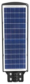 Lampă LED stradală solară dimabilă LED/12W/3,2V 6000K IP65 10000 mAh + telecomandă