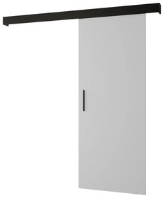 Uși culisante 90 cm Sharlene I (alb mat + negru mat + negru). 1043582