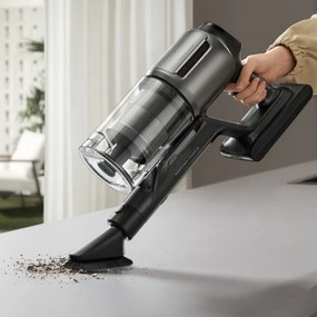 Aspirator fără fir Dreame Z30 AquaCycle VZV77B, 855W, 310AW, 150000 rpm, 3 trepte, 0.32/0.4/0.6 l, 90 min, HEPA H14, LED, Motor fără perii, Negru