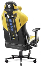 Scaun pentru copii Diablo X-Player 2.0: Dark Sunflower / galben, Kids Size