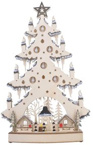 Decorațiune LED de Crăciun Solight 1v282 LED/2xAA/alb cald pom