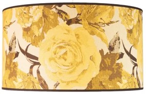 Lustră pe cablu Duolla CONSTANCE 1xE27/40W/230V d. 45 cm galben